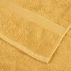 vidaXL Guest Towel SOLUND Gold Cotton