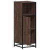vidaXL Bathroom Cabinet Brown Oak 35x37.5x100 cm Engineered Wood