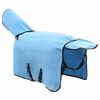 vidaXL Horse Blanket Full Aqua 75 cm Polyester
