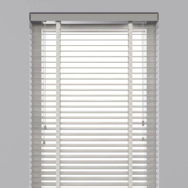 Decosol Horizontal Blinds Wood 50 mm 60x130 cm White