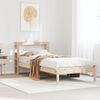 vidaXL Bed Frame without Mattress 90x190 cm Single Solid Wood Pine