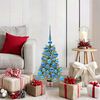 vidaXL Christmas Tree with 150 LEDs with Stand Green 65 cm PE