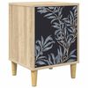 vidaXL Bedside Cabinet DOKKUM Sonoma Oak 36 x 33 x 50 cm