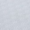 vidaXL Mattress White and Grey 140 x 190 cm Pocket Spring