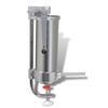 vidaXL Manual Stainless Steel Vertical Sausage Stuffer/Sausage Filler/Maker 3.5L