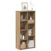 vidaXL Bookcase Artisian Oak 50x25x105 cm Engineered Wood