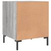 vidaXL Bedside Cabinets 2 pcs Grey Sonoma 40x40x50 cm Engineered Wood