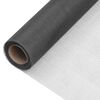 vidaXL Mesh Screen Fiberglass 112x2000 cm Black