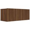 vidaXL 6 Piece TV Cabinet Set Brown Oak Engineered Wood