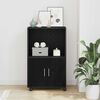 vidaXL Cabinet Black Oak 55 x 40 x 82 cm