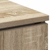 vidaXL TV Cabinet Sonoma Oak 100 x 38 x 49 cm Engineered Wood