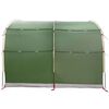 vidaXL Tent with Roof with Air Vent Green 268 x 240 x 191 cm Polyester