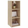 vidaXL Wall Cabinet Sonoma Oak 34.5x32.5x90 cm Engineered Wood