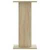 vidaXL Speaker Stands 2 pcs Sonoma Oak 30x30x60 cm Engineered Wood