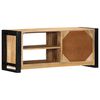 vidaXL TV Cabinet 80x30x35 cm Solid Rough Wood Mango
