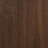 vidaXL Desk with Shelves Brown Oak 102x45x148 cm Engineered Wood