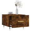 vidaXL Coffee Table Smoked Oak 50x50x40 cm Engineered Wood