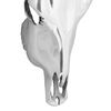 vidaXL Bull Skull Silver 34 x 13 x 53 cm Aluminium
