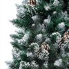 vidaXL Artificial Christmas Tree with LEDs&Ball Set&Pine Cones 150 cm