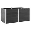 vidaXL Garden Raised Bed 200x100x91 cm WPC Grey