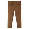 vidaXL Kids' Pants Cognac 116