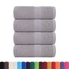 vidaXL Guest Towels "FROGN" 4 pcs Grey 30x50 cm 360 gsm