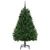 vidaXL Artificial Christmas Tree Green 150 cm PVC and Metal