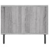 vidaXL Coffee Table Grey Sonoma 90x50x40 cm Engineered Wood