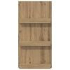 vidaXL Magazine Rack Artisan Oak 51 x 11 x 102 cm Engineered Wood