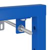 vidaXL Bathroom Wall Support Height Adjustable Blue 50 x 3 x 112 cm