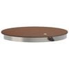vidaXL Garden Floor Shower WPC and Stainless Steel 201 Brown