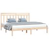 vidaXL Bed Frame without Mattress 200x200 cm Solid Wood