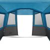 vidaXL Tailgate Tent for Caravan Rectangular Blue 352 x 250 x 240 cm