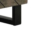 vidaXL Coffee Table Black 80x50x40 cm Solid Wood Mango