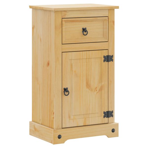 vidaXL Bathroom Cabinet Corona 45x33x80 cm Solid Wood Pine