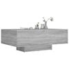 vidaXL Coffee Table Grey Sonoma 85x55x31 cm Engineered Wood