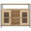 vidaXL Sideboard Sonoma Oak 100x35x80 cm Engineered Wood