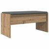 vidaXL Hall Bench Artisan Oak 83 x 38 x 40 cm