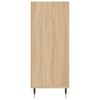 vidaXL Highboard Sonoma Oak 57x35x90 cm Engineered Wood