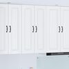 vidaXL Kitchen Wall Cabinet High Gloss White 60 x 31 x 100 cm