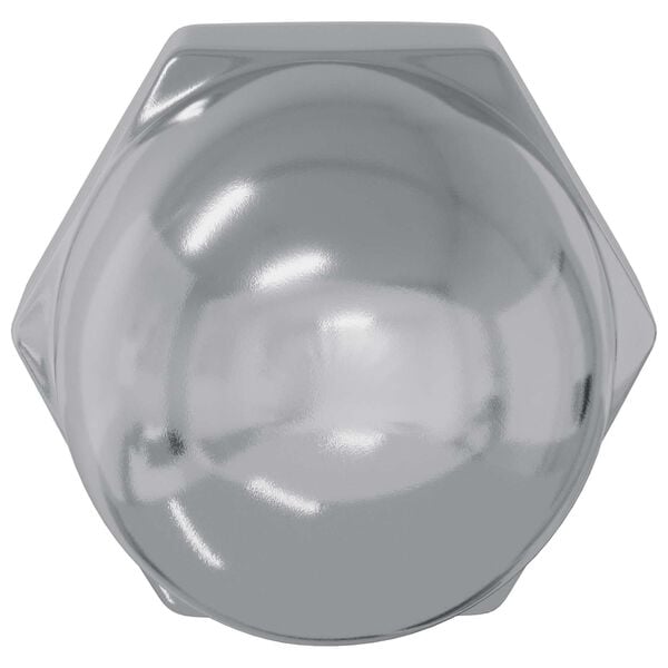 vidaXL Acorn Nuts 2 pcs Silver M8 x 10 mm Steel