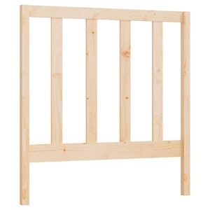 vidaXL Bed Headboard 81x4x100 cm Solid Wood Pine