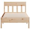 vidaXL Bed Frame without Mattress 90x190 cm Single Solid Wood Pine