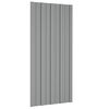 vidaXL Roof Panel 36 pcs Grey 100 x 45 cm Galvanised steel