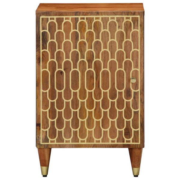 vidaXL Bathroom Cabinet 38x33x58 cm Solid Wood Mango