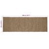 vidaXL Area Rugs Rectangular Grey 60 x 200 cm Jute