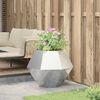 vidaXL Planter Silver 75 x 75 x 60 cm Stainless Steel