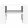 vidaXL Coffee Table with Storage White 66 x 53 x 45 cm Engineered Wood
