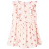 Kids'Dress with Ruffles Soft Pink 140