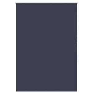 vidaXL Roller Blind Blackout Marine 115x130 cm Fabric Width 110.7 cm Polyester